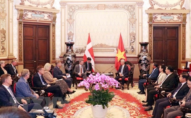 HCM City leaders seek to build stronger and substantive ties with Denmark